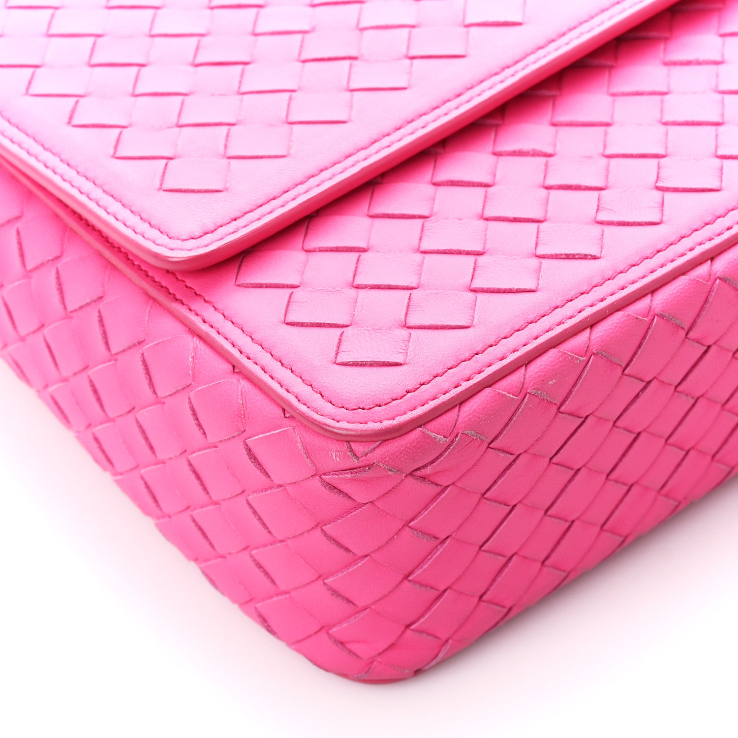 Bottega Veneta Nappa Intrecciato Alumna Bag Rosa Shock 13 of 18