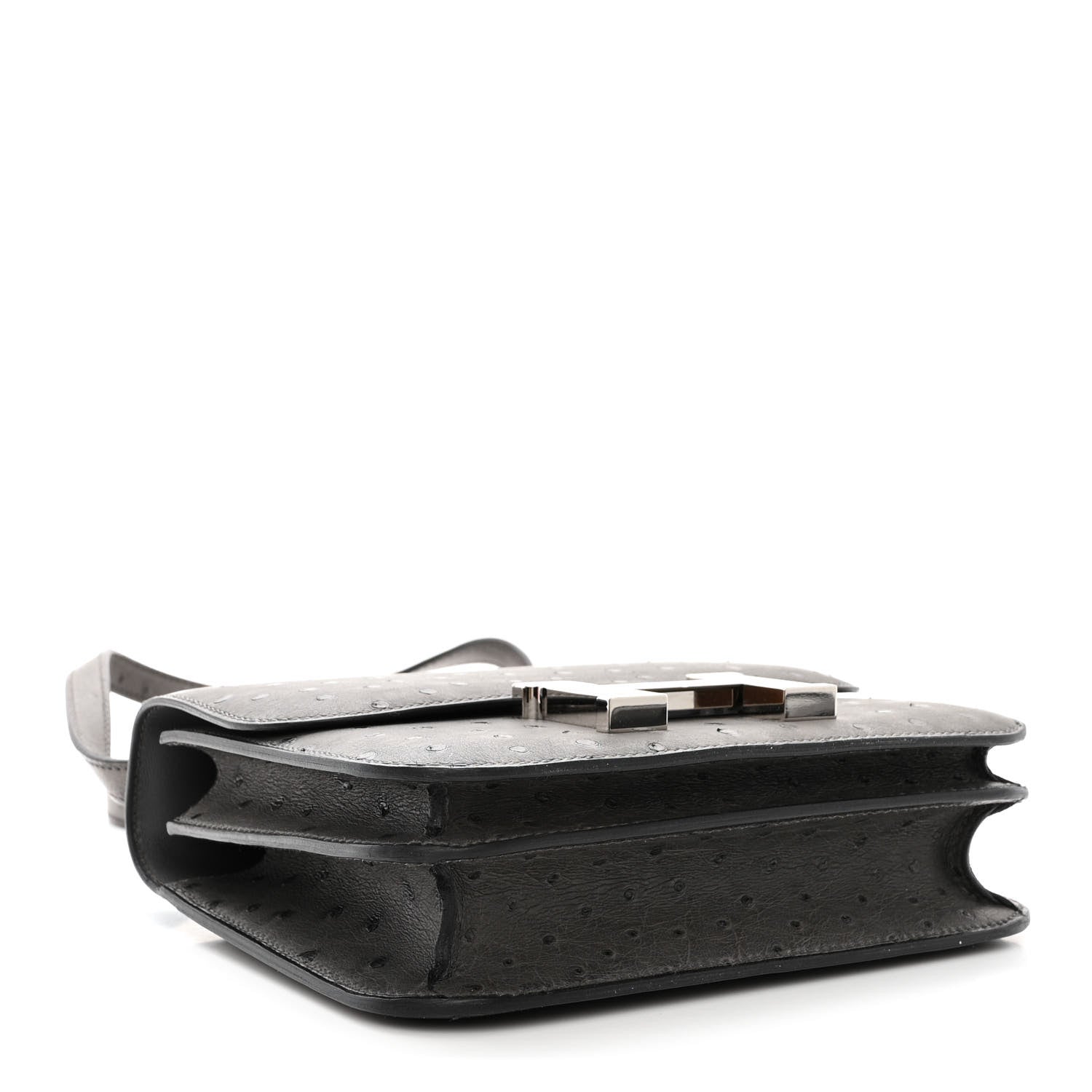 Hermes Ostrich Constance 18 Graphite 4 of 11