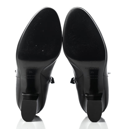 Hermes Calfskin Joueuse Ankle Boots 35 Black 5 of 7
