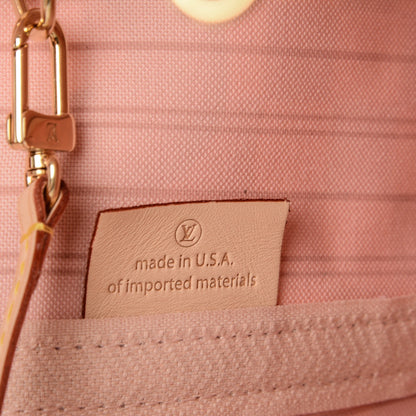 Louis Vuitton Damier Azur Tahitienne Neverfull MM 6 of 8