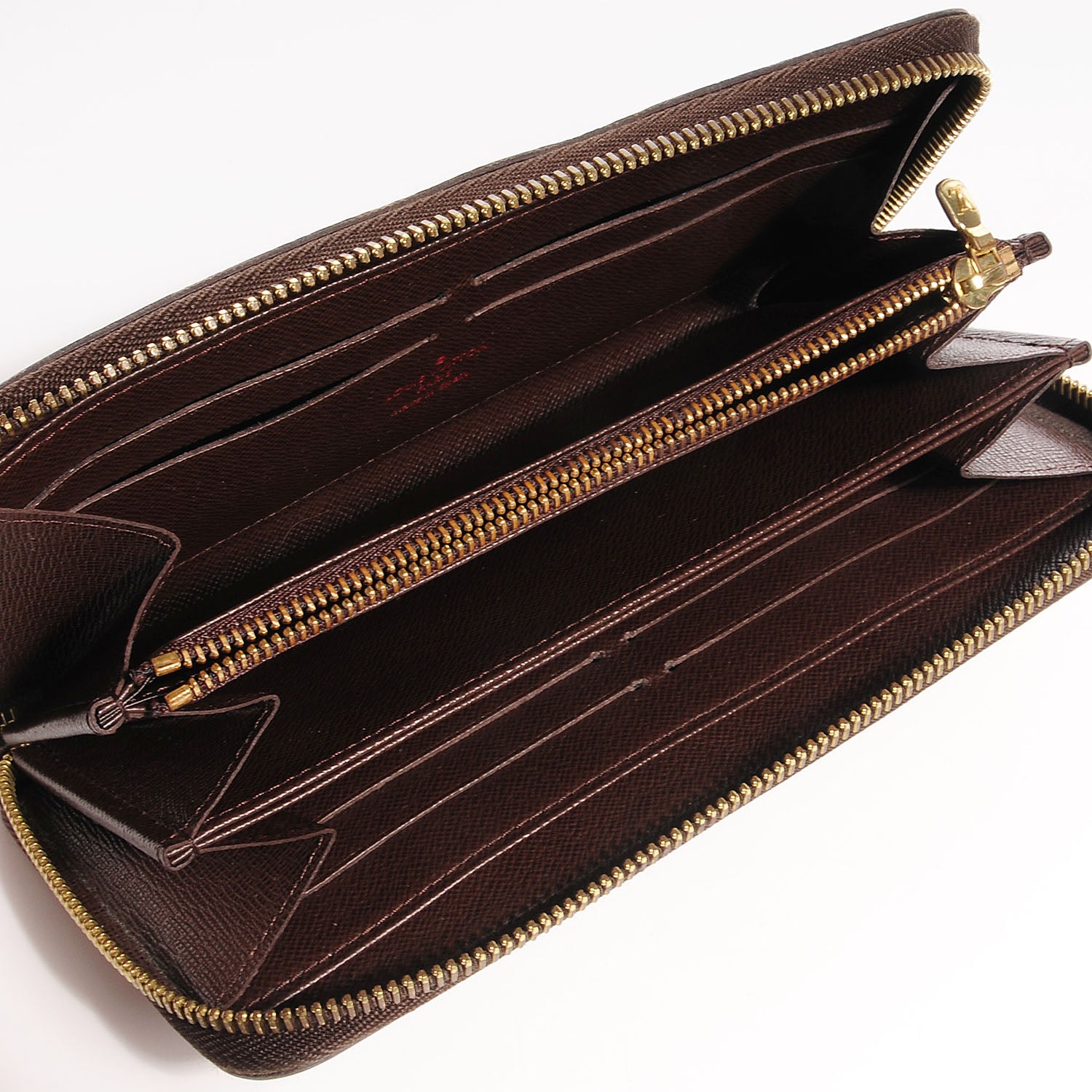 Louis Vuitton Damier Ebene Zippy Wallet 5 of 7