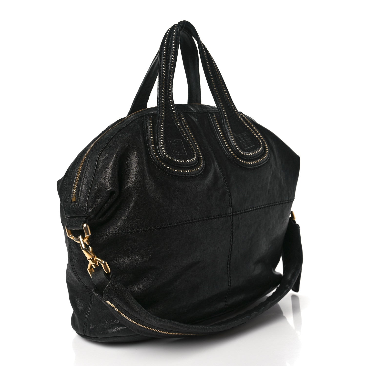 Givenchy Lambskin Studded Medium Nightingale Black 2 of 11