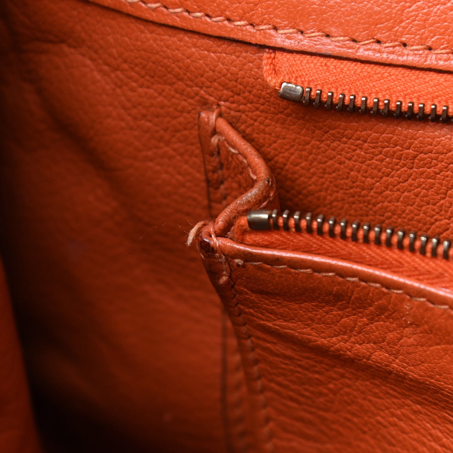 Togo Birkin 35 Orange