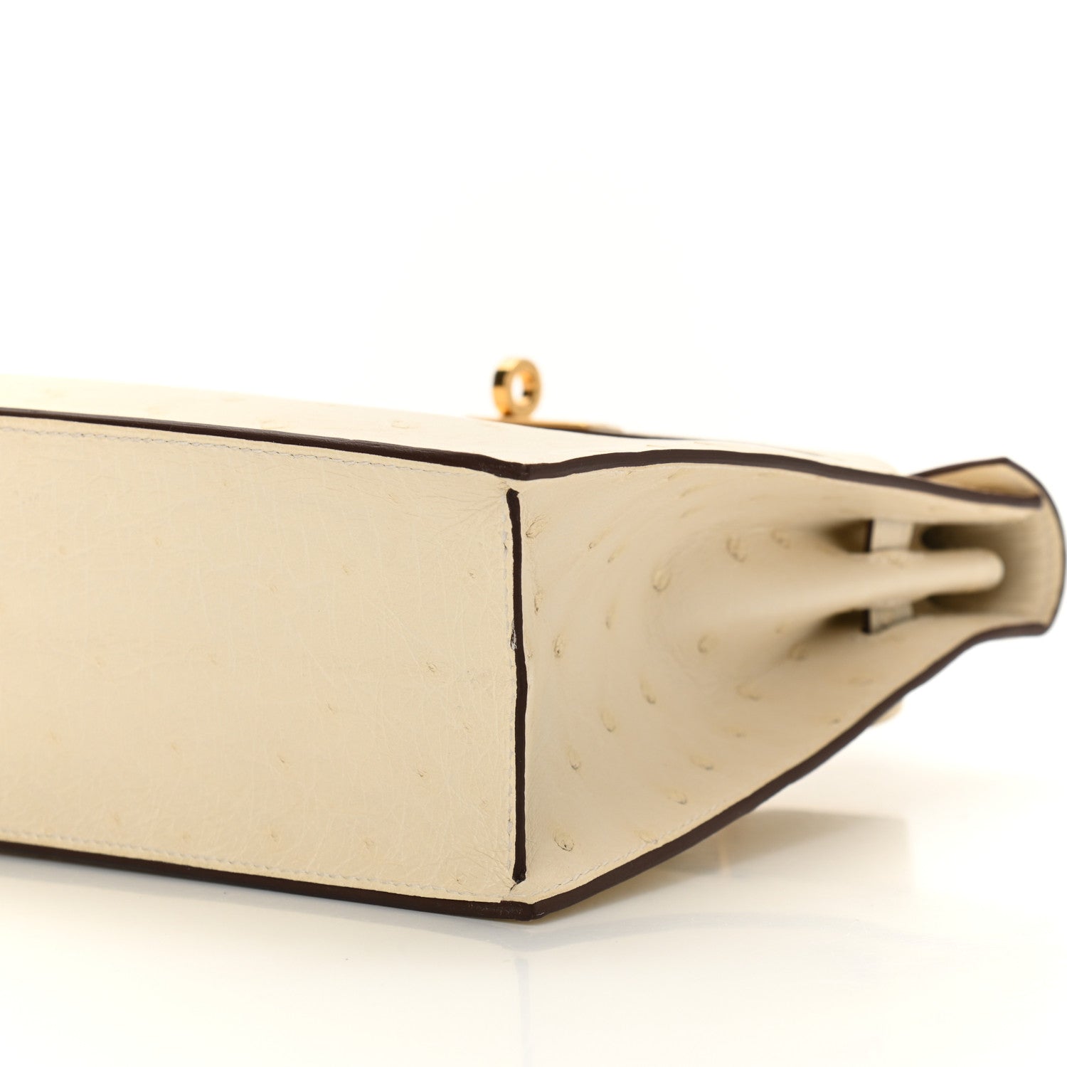Hermes Ostrich Kelly Danse II Belt Bag Nata 10 of 10