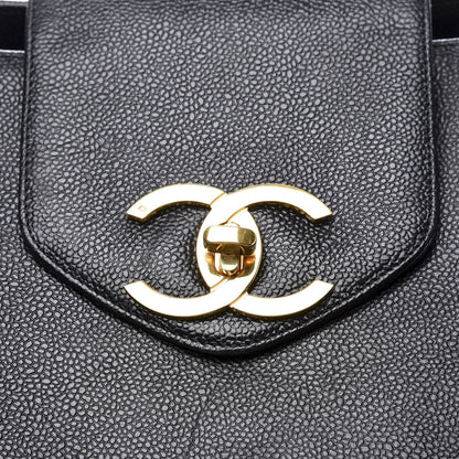 Chanel Caviar XL Weekender Bag Black 10 of 10