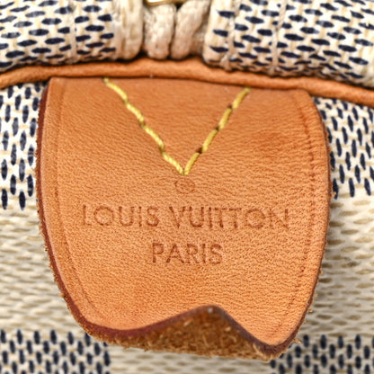 Louis Vuitton Damier Azur Speedy 30 6 of 15