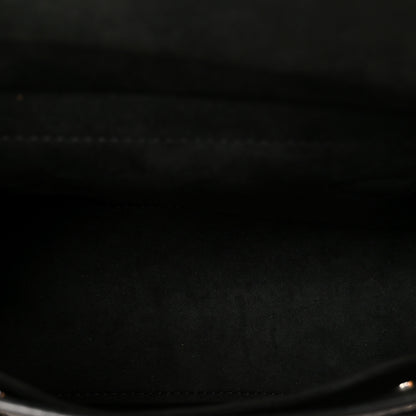 Louis Vuitton Calfskin Lockme Ever BB Black 5 of 10