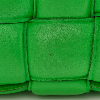 Bottega Veneta Lambskin Maxi Intreccio Padded Chain Cassette Crossbody Bag Grass 13 of 13