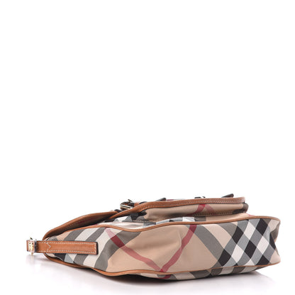 Burberry Nova Check Messenger Bag Brown 4 of 13