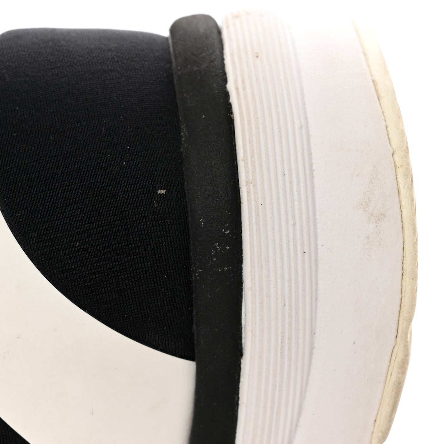 Lycra Fabric Womens CC Sneakers 38 Black White Pink