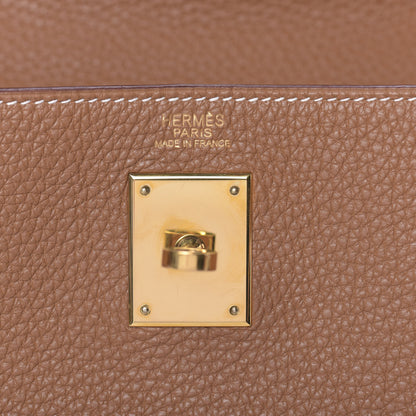 Hermes Togo Kelly Retourne 32 Gold 36 of 42