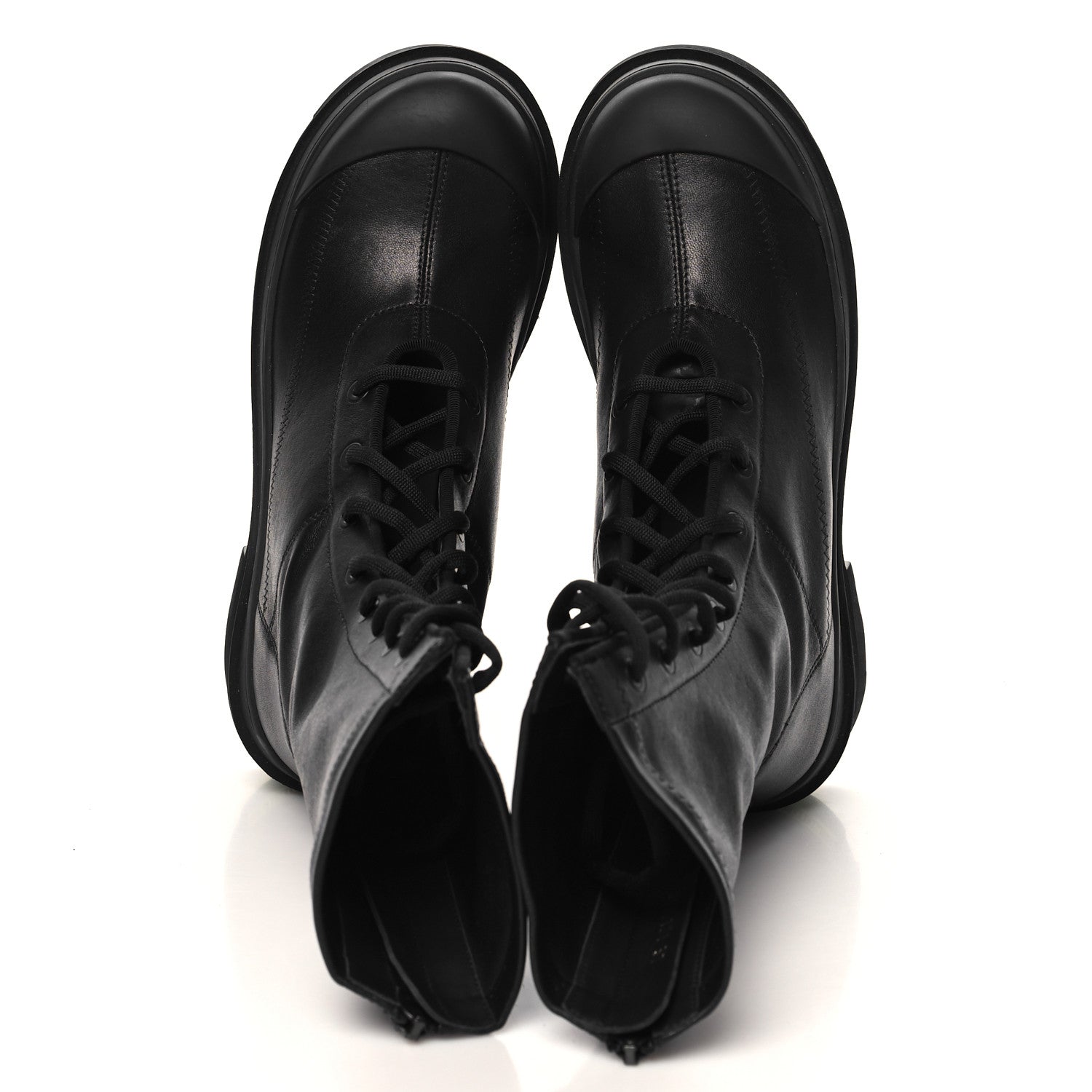 Christian Dior Nappa Stretch Dior Arcade Boots 37 Black 2 of 8