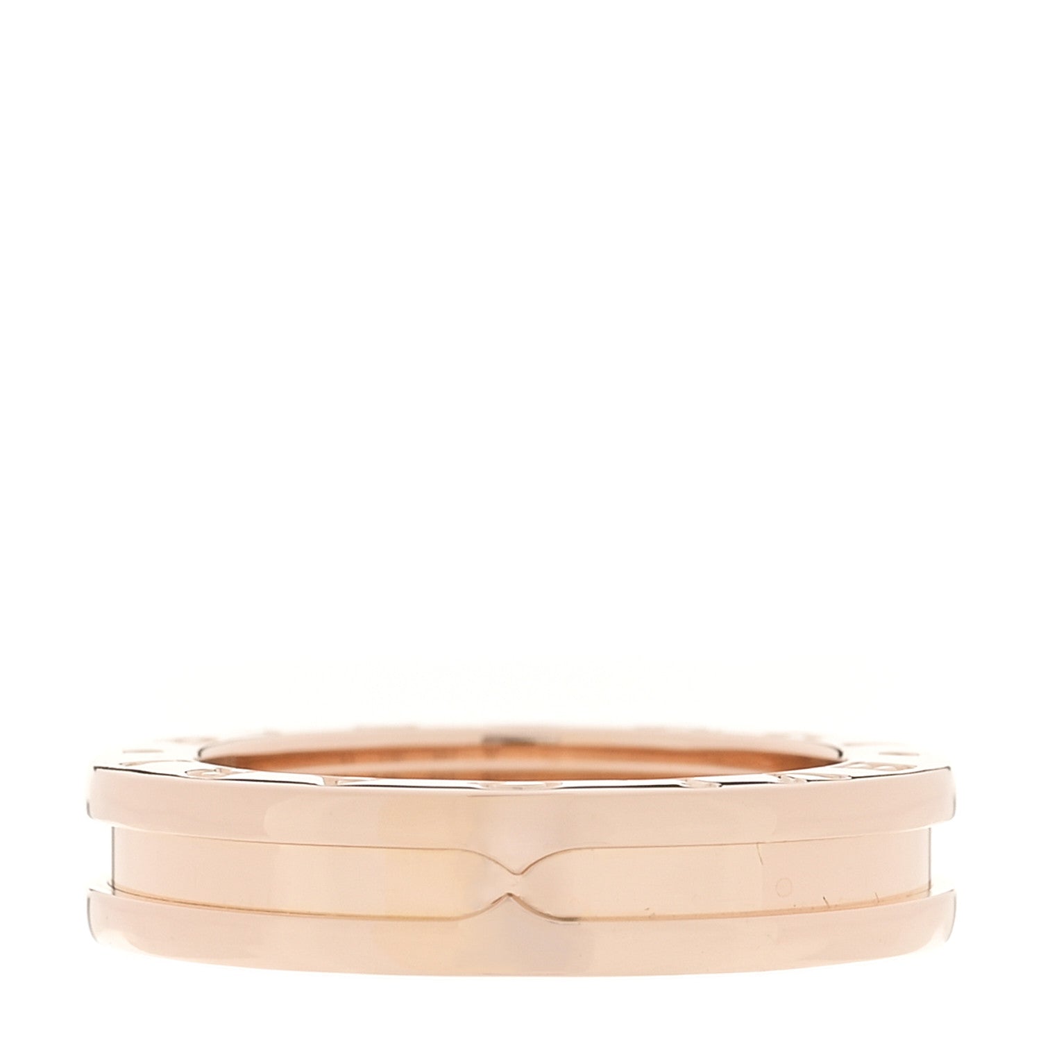 Bulgari 18K Rose Gold B.Zero1 One-Band Ring 51 5.75 3 of 4