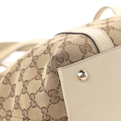 Gucci Monogram Medium Abbey Tote Off White 9 of 20
