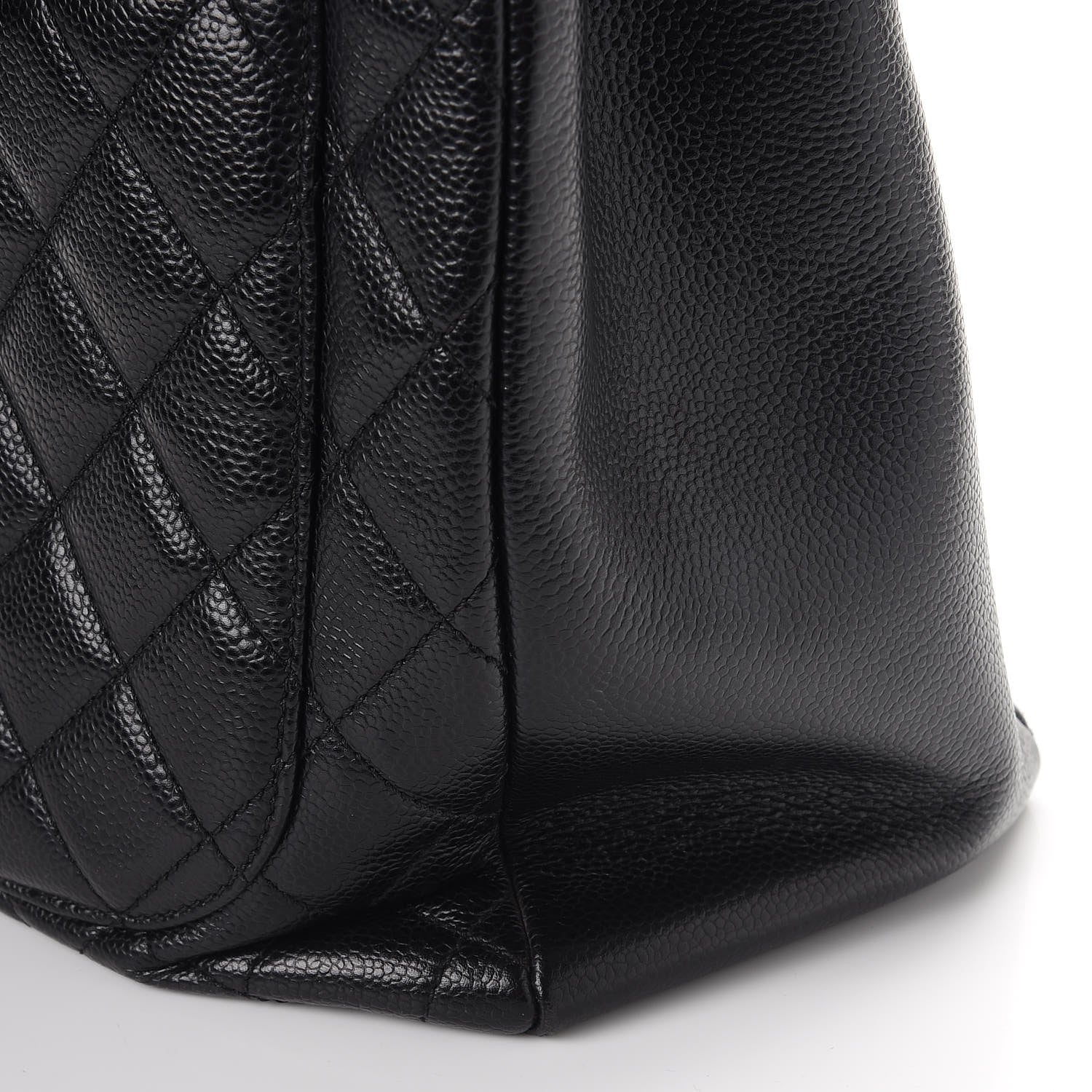 Chanel Caviar Quilted Grand Shopping Tote GST Black 13 of 15