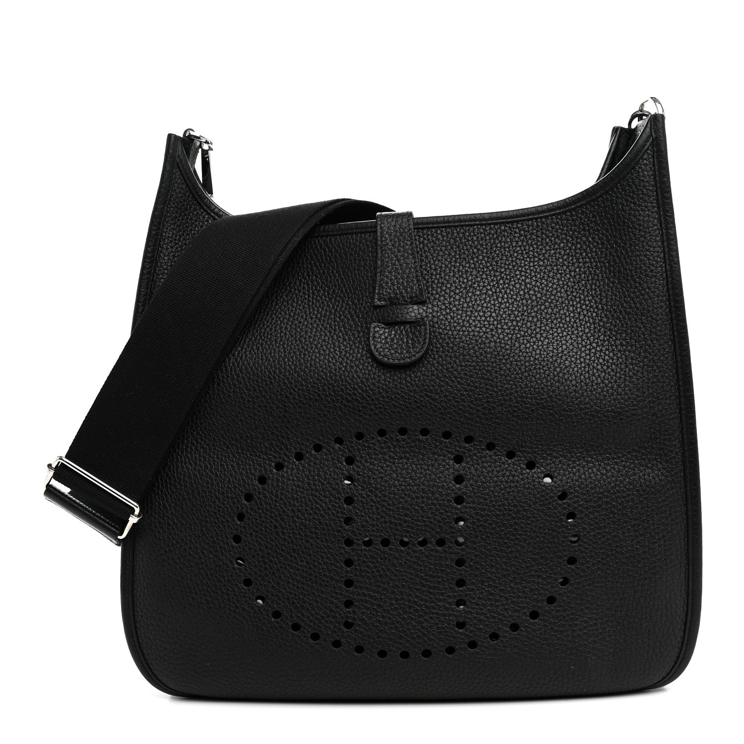 Hermes Taurillon Clemence Evelyne III GM Black 1 of 10