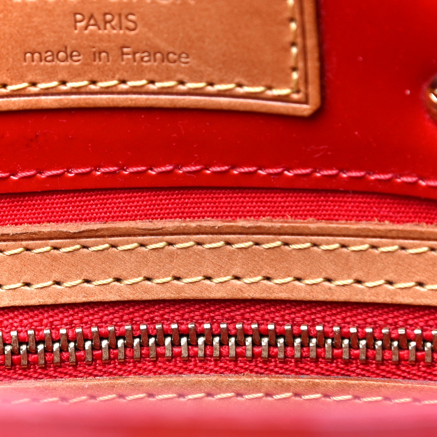 Louis Vuitton Vernis Reade PM Rouge 11 of 35