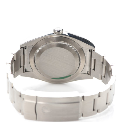 Rolex Stainless Steel 39mm Oyster Perpetual Watch Red Grape 114300 4 of 5