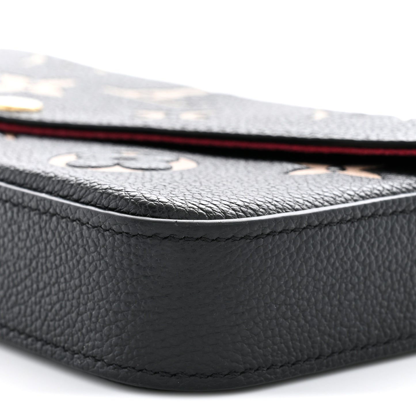 Empreinte Monogram Giant Felicie Pochette Black Beige