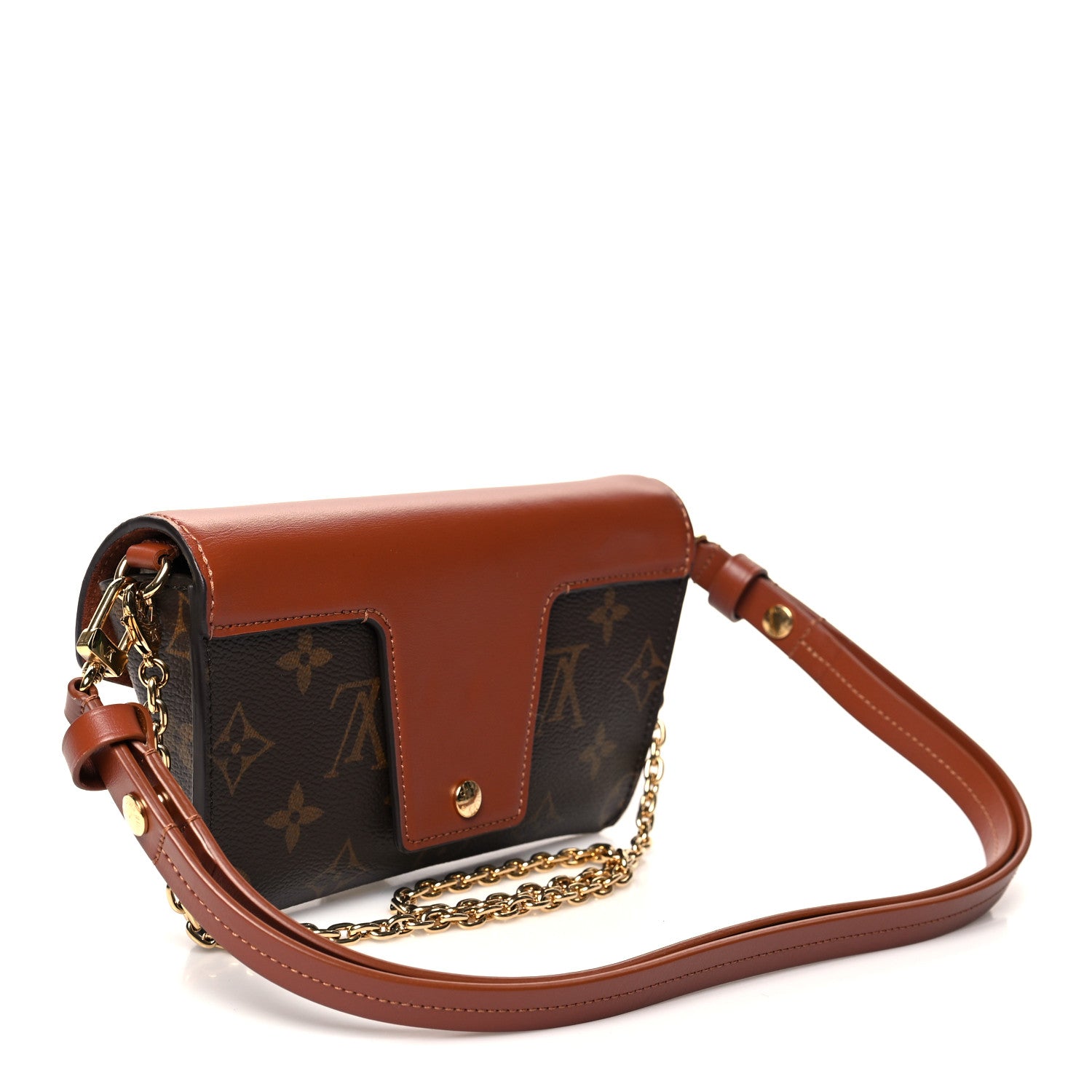 Louis Vuitton Monogram Padlock On Strap Caramel 3 of 8