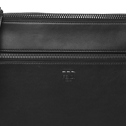 Fendi Vitello Grace Messenger Bag Black 11 of 12