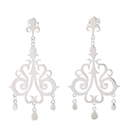 Tiffany Sterling Silver Enchant Chandelier Earrings 1 of 6