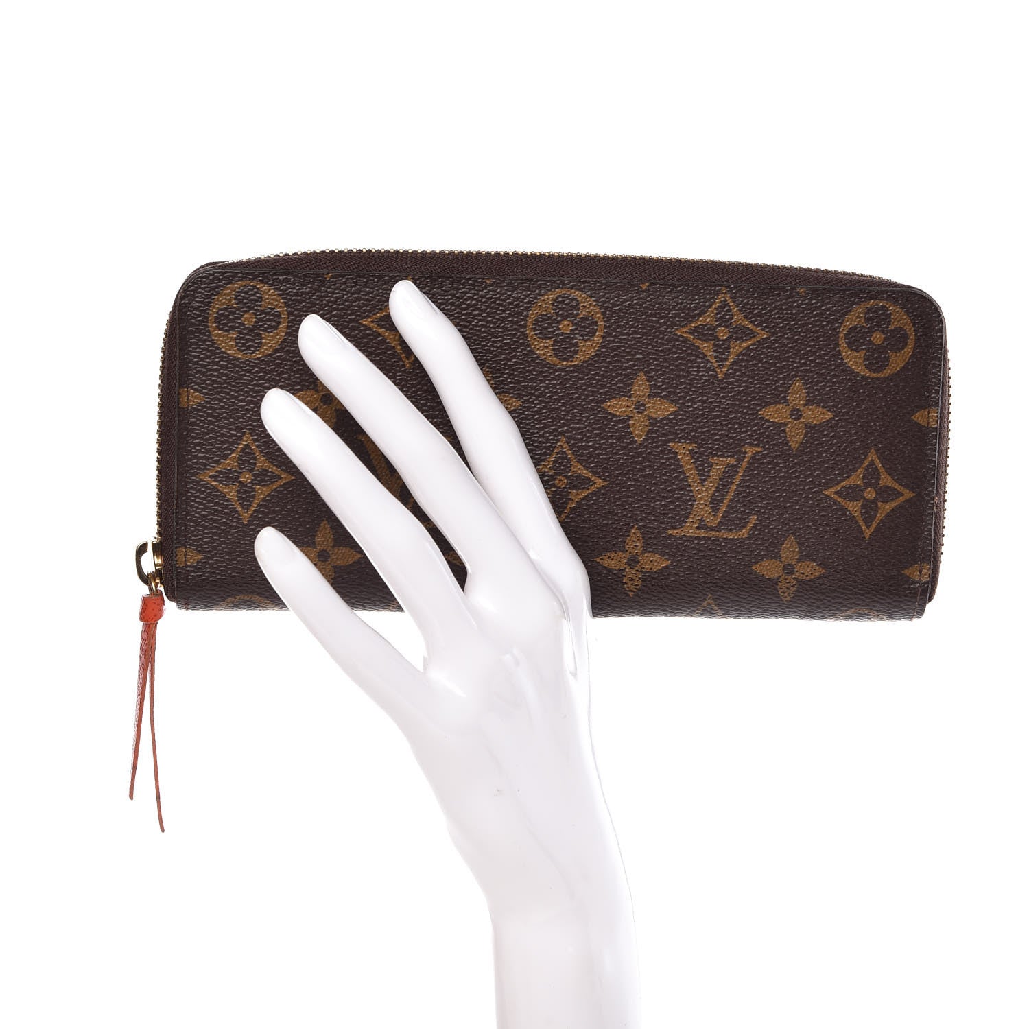 Louis Vuitton Monogram Clemence Wallet Piment 2 of 18