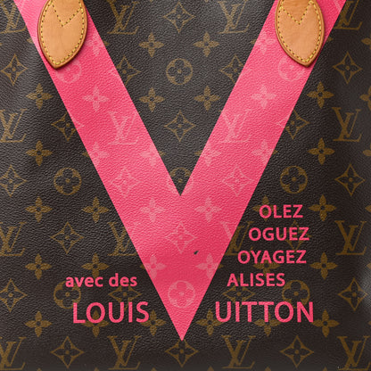 Louis Vuitton Monogram V Neverfull MM Grenade 9 of 16