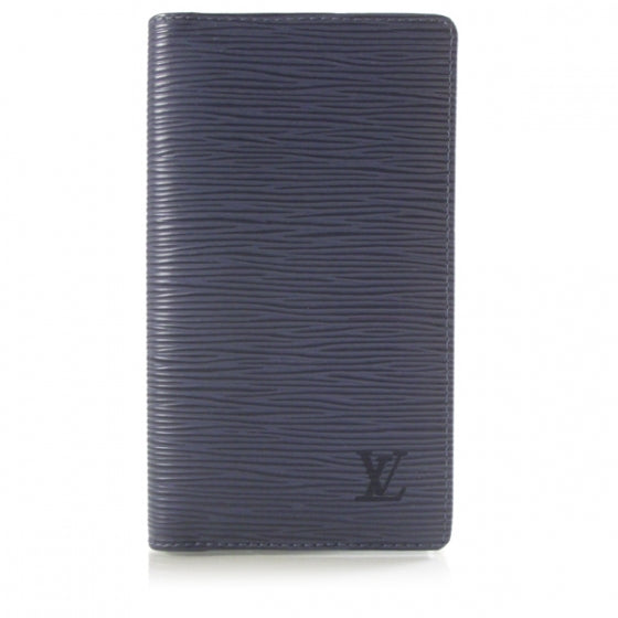 Louis Vuitton Epi Checkbook Cover Blue 1 of 7