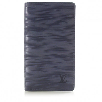 Louis Vuitton Epi Checkbook Cover Blue 1 of 7