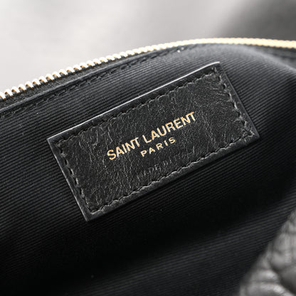 Saint Laurent Grained Lambskin Large Calypso Black 6 of 11