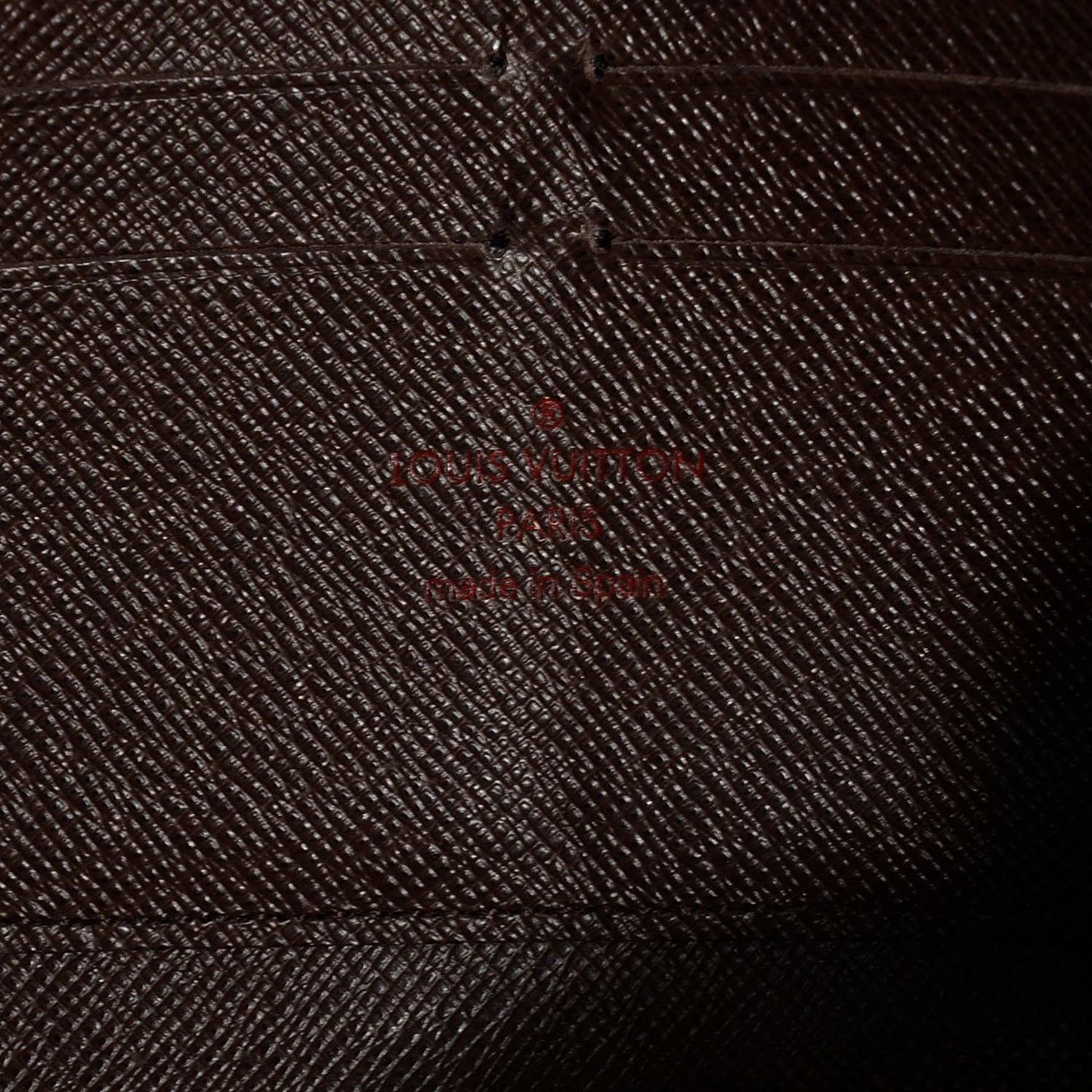 Damier Ebene Zippy Wallet