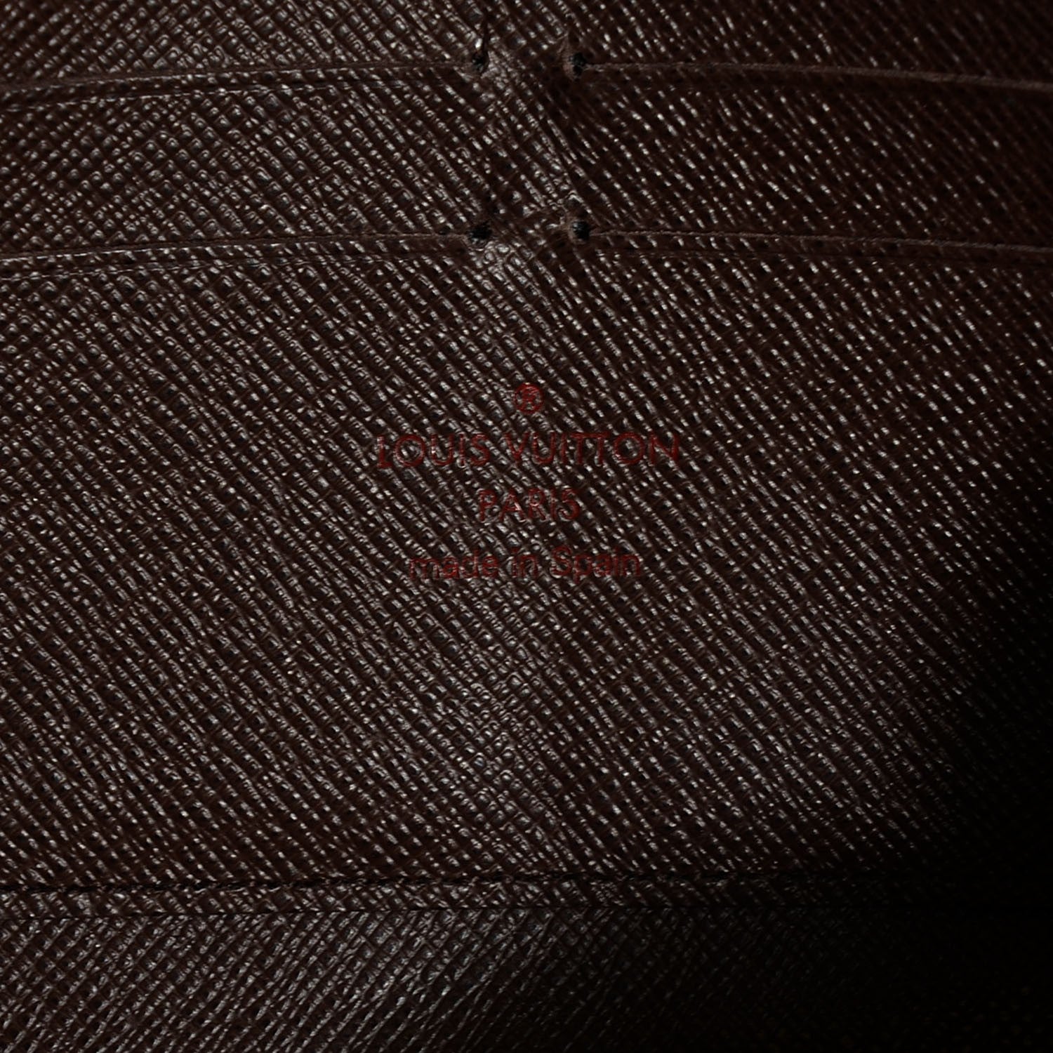 Louis Vuitton Damier Ebene Zippy Wallet 6 of 7