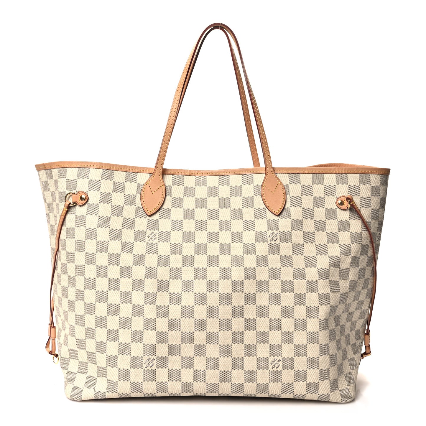 Damier Azur Neo Neverfull GM Rose Ballerine