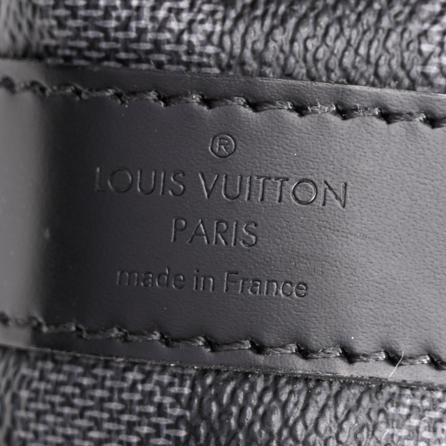 Damier Graphite Keepall Bandouliere 55