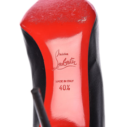 Christian Louboutin Shiny Nappa Pigalle Follies 85 Pumps 40.5 Black 7 of 11
