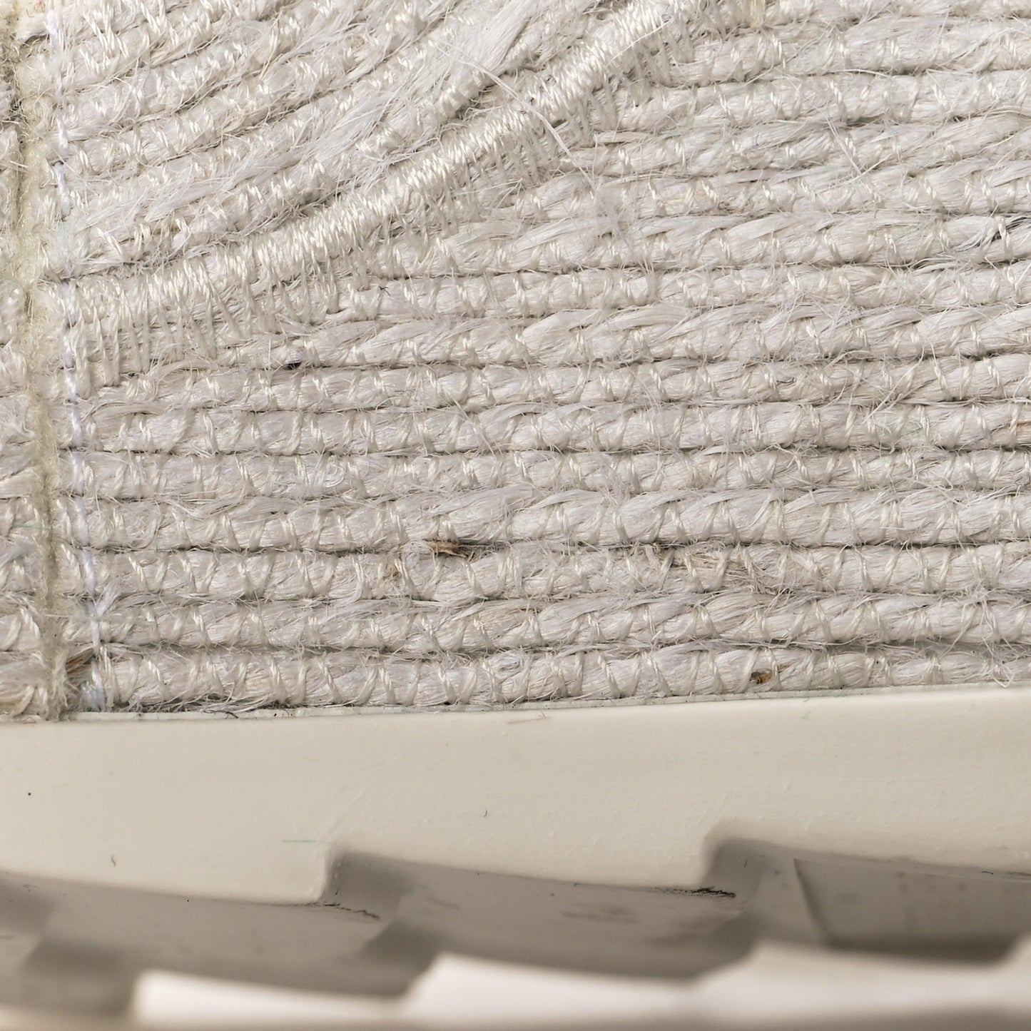 Mesh Lambskin Sporty Web Stretch Ankle Tie Espadrilles 37 Optic White