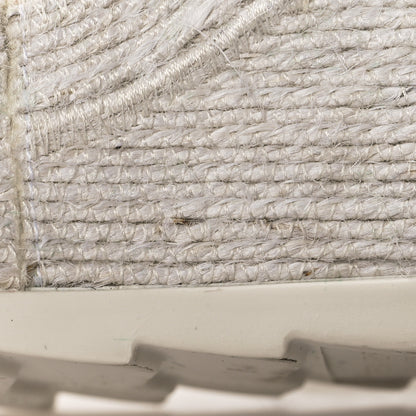 Bottega Veneta Mesh Lambskin Sporty Web Stretch Ankle Tie Espadrilles 37 Optic White 8 of 10