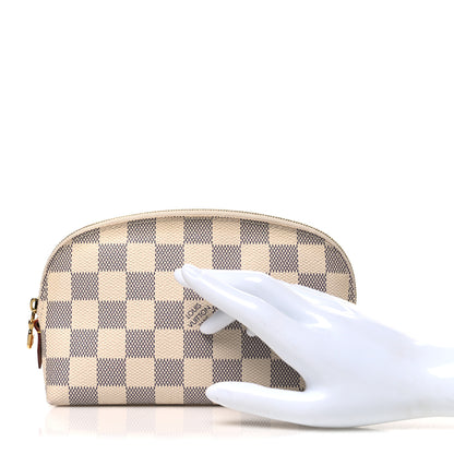 Louis Vuitton Damier Azur Cosmetic Pouch 2 of 6