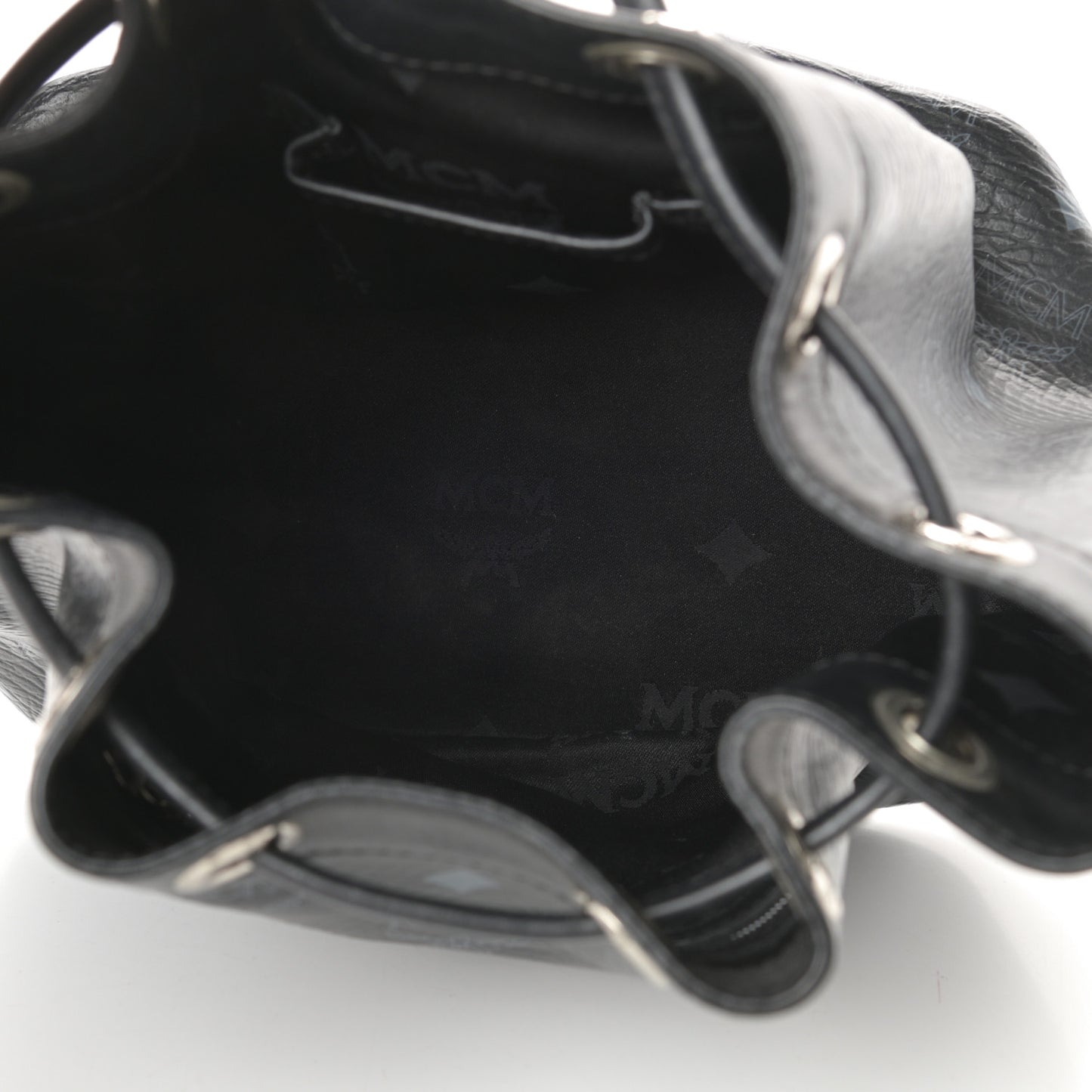 Visetos Essential Drawstring Bucket Bag Black