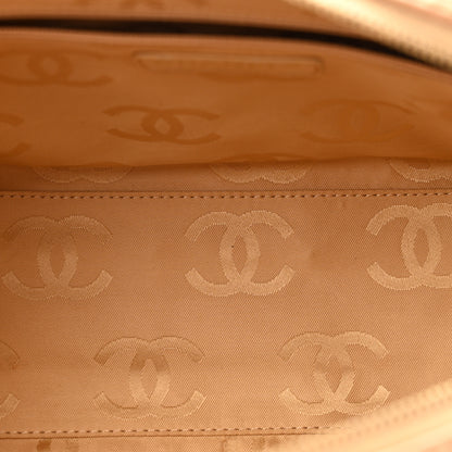 Chanel Calfskin Contrast Stitch Surpique Bowler Beige 7 of 21