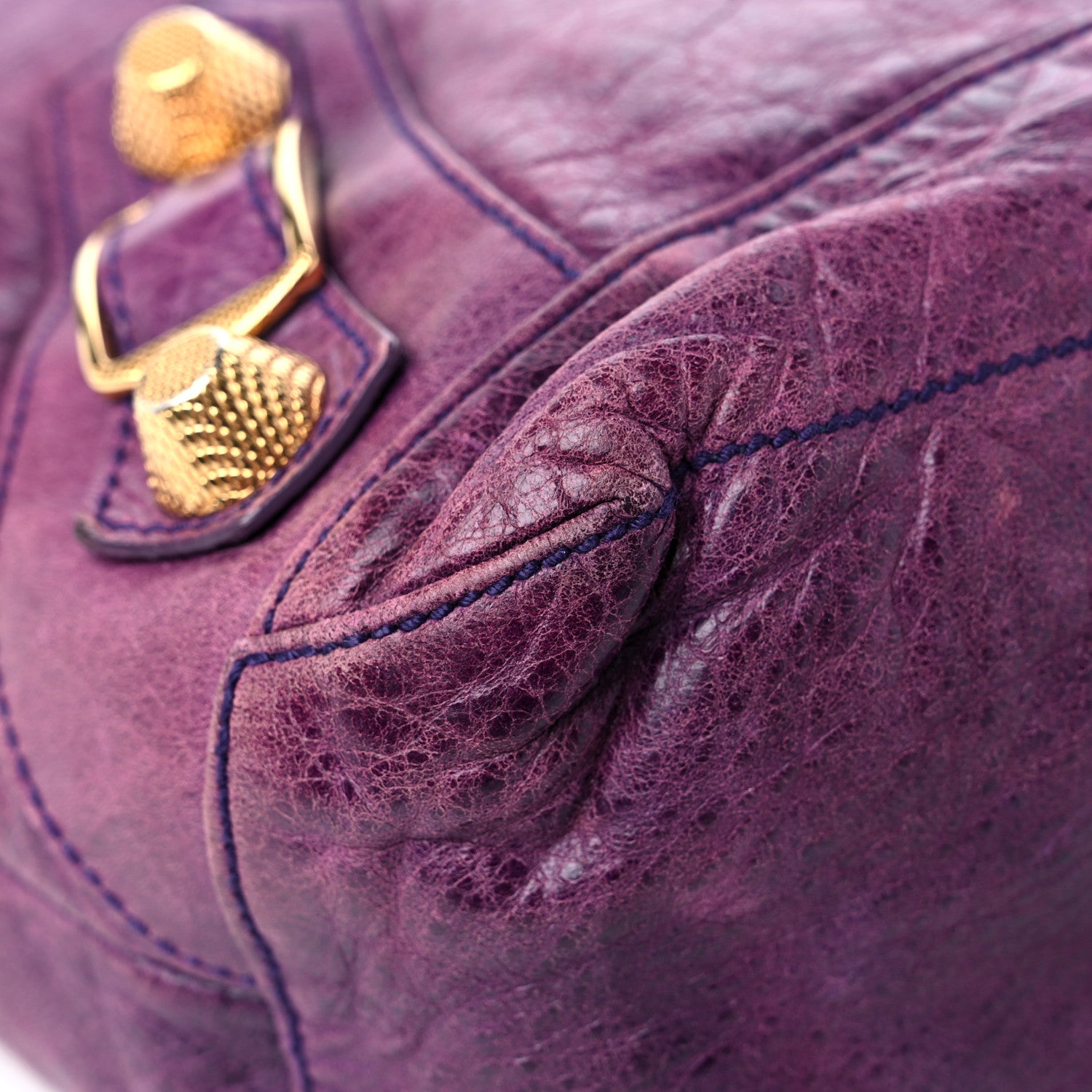 Balenciaga Agneau Giant 21 Gold Hardware Day Hobo Raisin 9 of 18