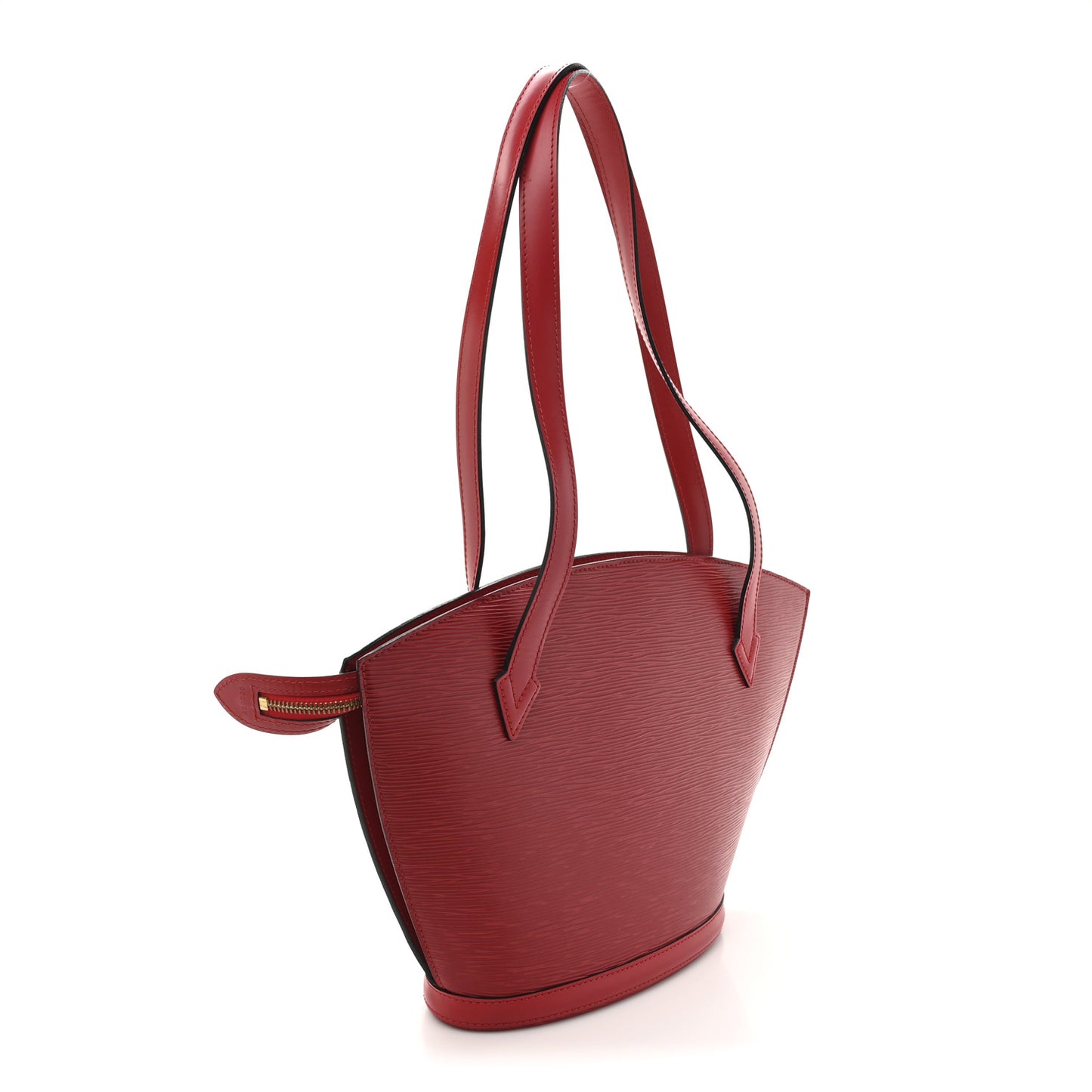 Epi Saint Jacques PM Long Straps Red