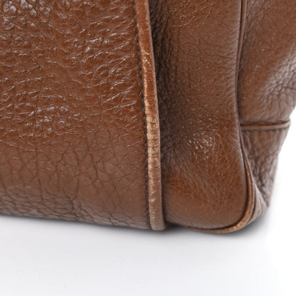 Prada Vitello Daino Pocket Shoulder Bag Bruciato 21 of 21