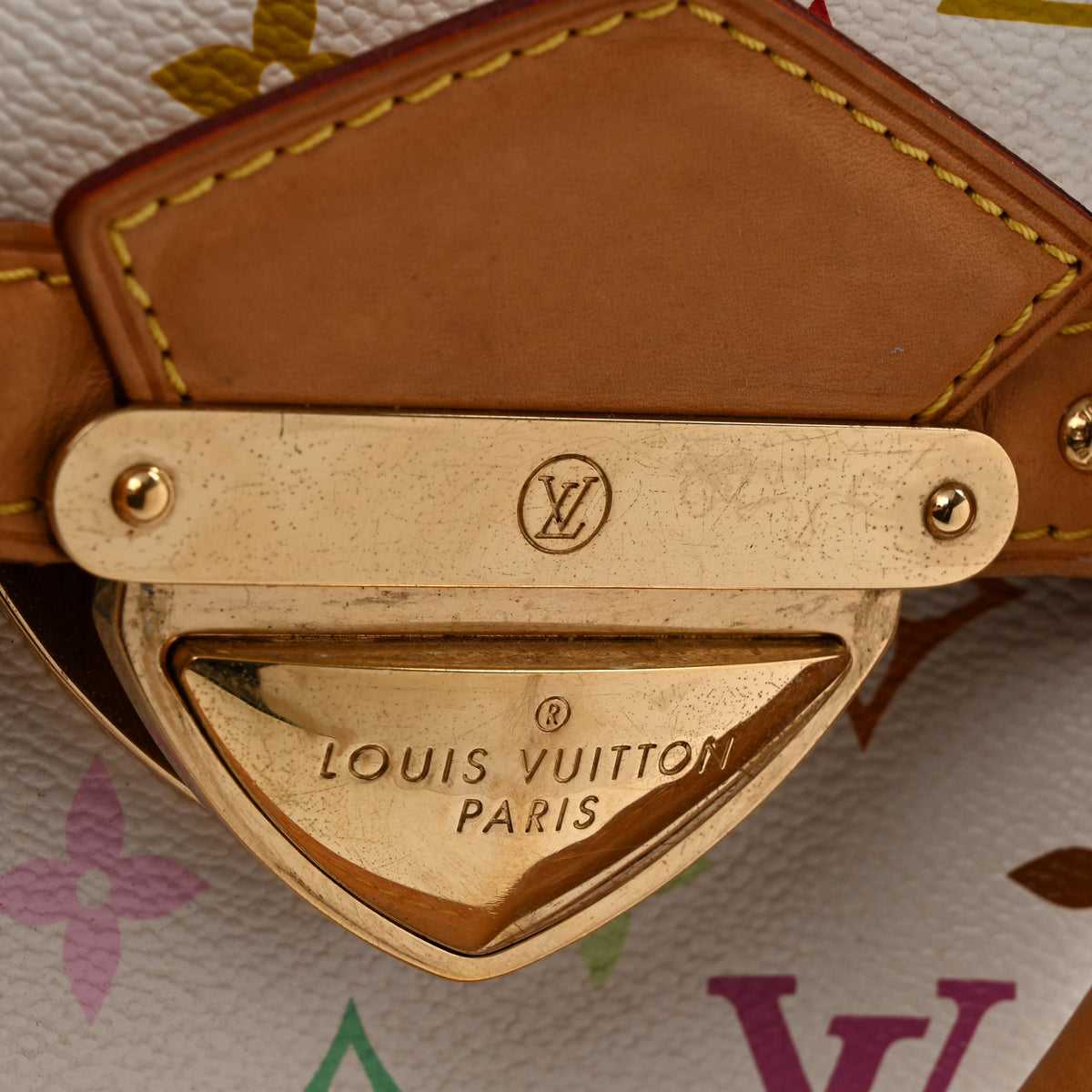 Louis Vuitton Monogram Multicolor Rita White 23 of 25