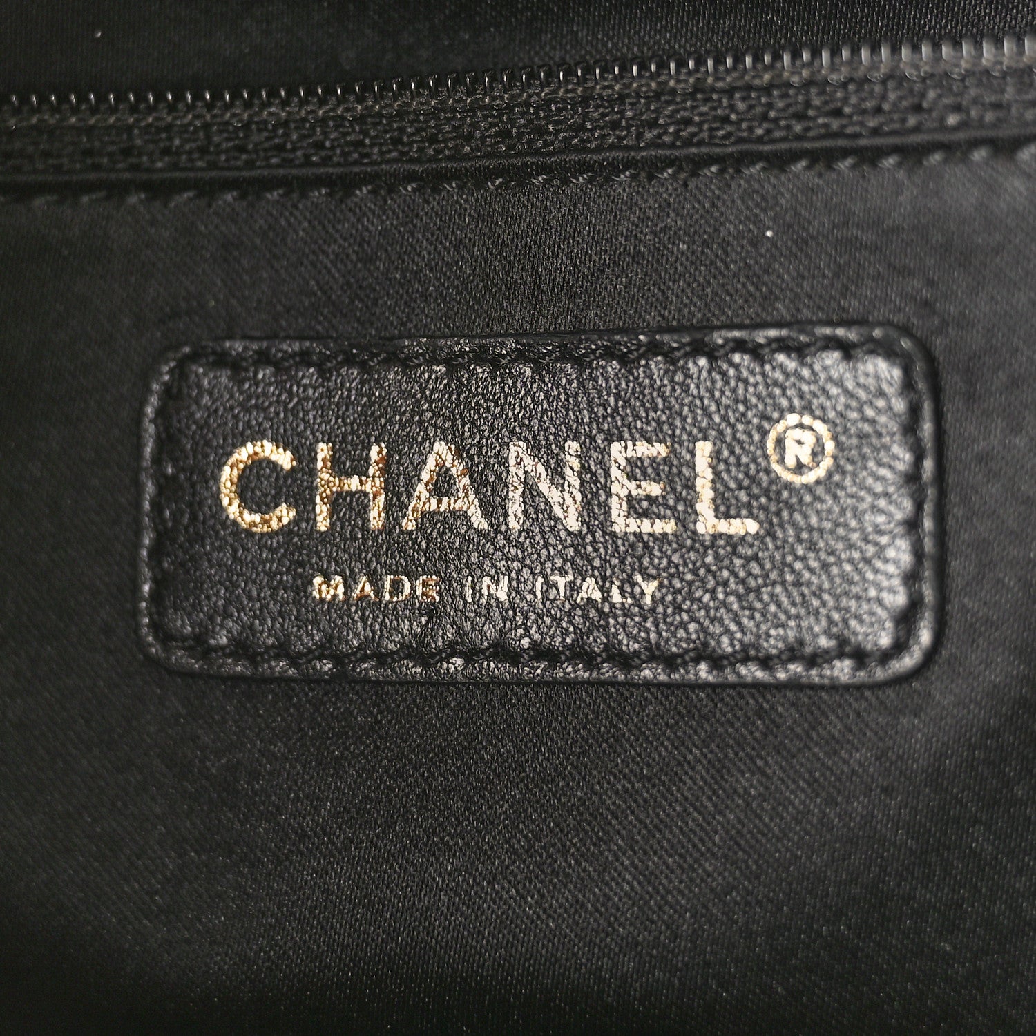 Chanel Caviar Quilted Petit Shopping Tote PST Black 6 of 10