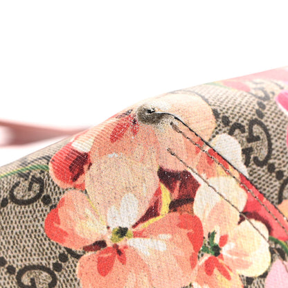 Gucci GG Supreme Monogram Blooms Medium Reversible Tote Beige Multicolor Dry Rose 19 of 21