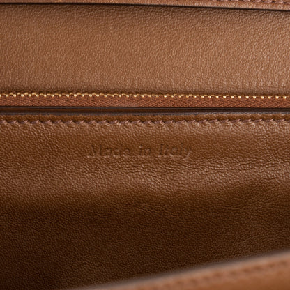 Celine Box Calfskin Medium Classic Box Flap Bag Camel 6 of 7