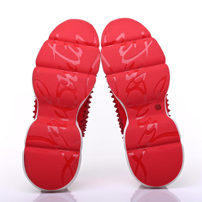Christian Louboutin Neoprene Mens Spike Sock Flat Sneakers 42 Loubi 5 of 8