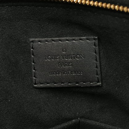 Louis Vuitton Monogram Flower Zipped Tote PM Black 6 of 12